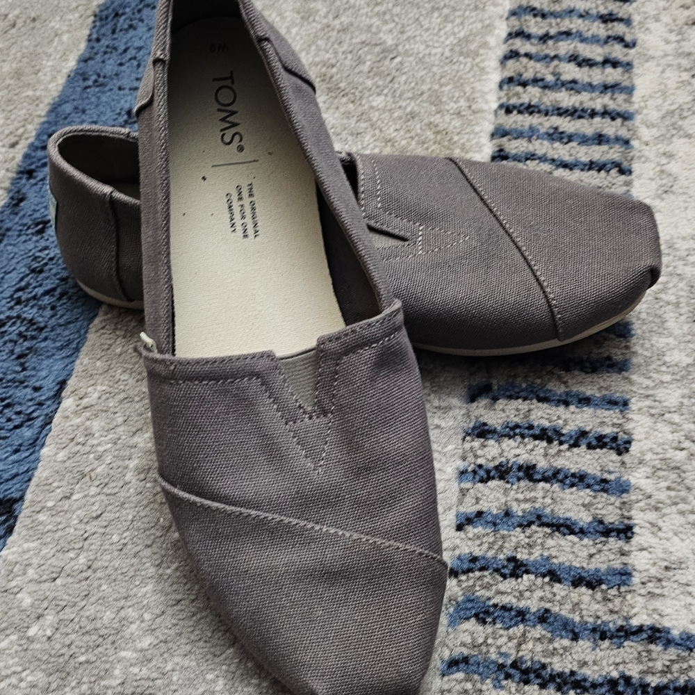 Grey Toms Alpargata
